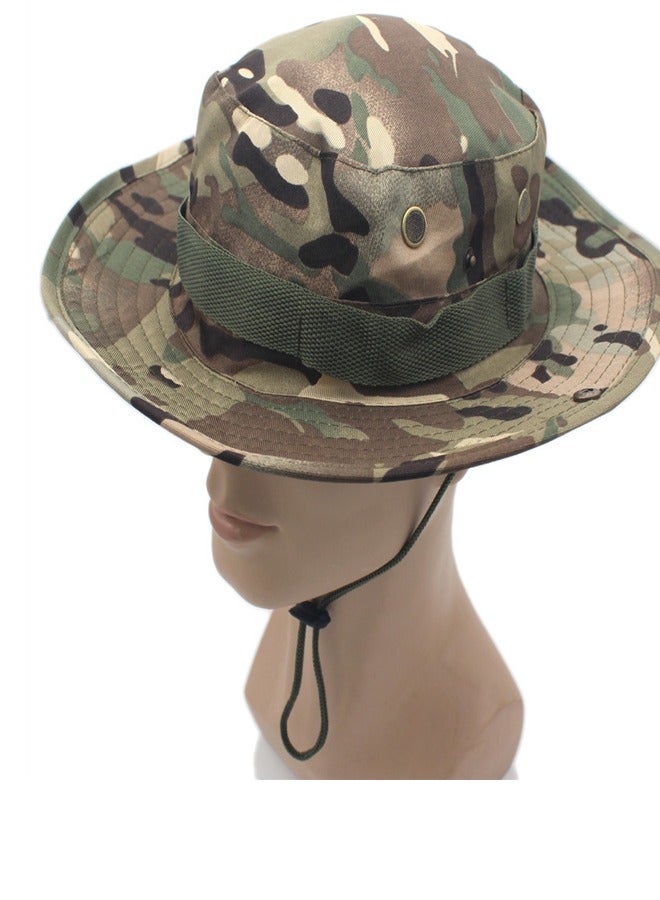 Loquat Outdoor Camping Camo Sunscreen HatG - Image 3