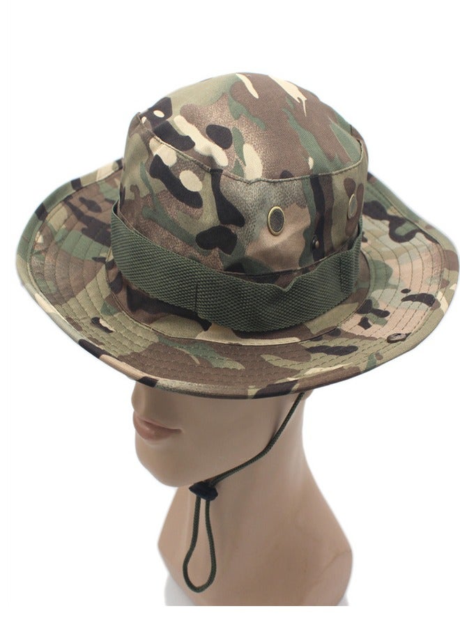 Loquat Outdoor Camping Camo Sunscreen HatG - Image 2