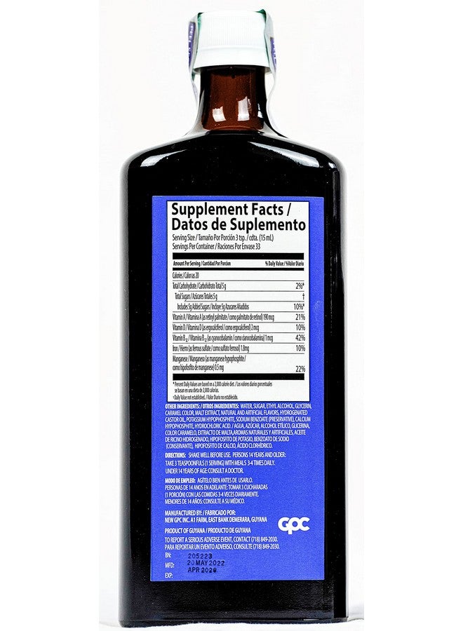 Ferrol Compound-Liquid Dietary Supplement 16.9 fl oz (500ml) - Image 3