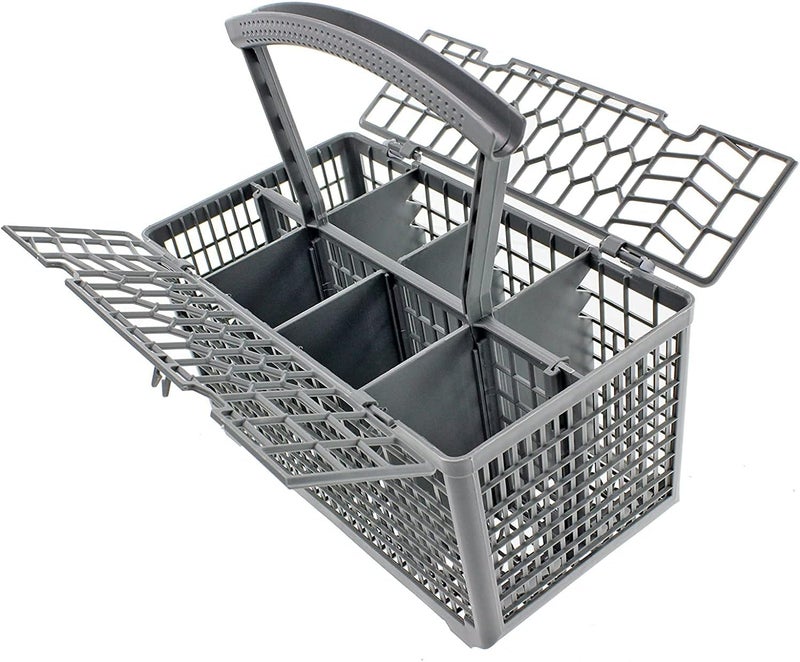 Spares2go Dishwasher Cutlery Basket Cage Lid & Removable Handle (235 x 242 x 130mm) - Image 5