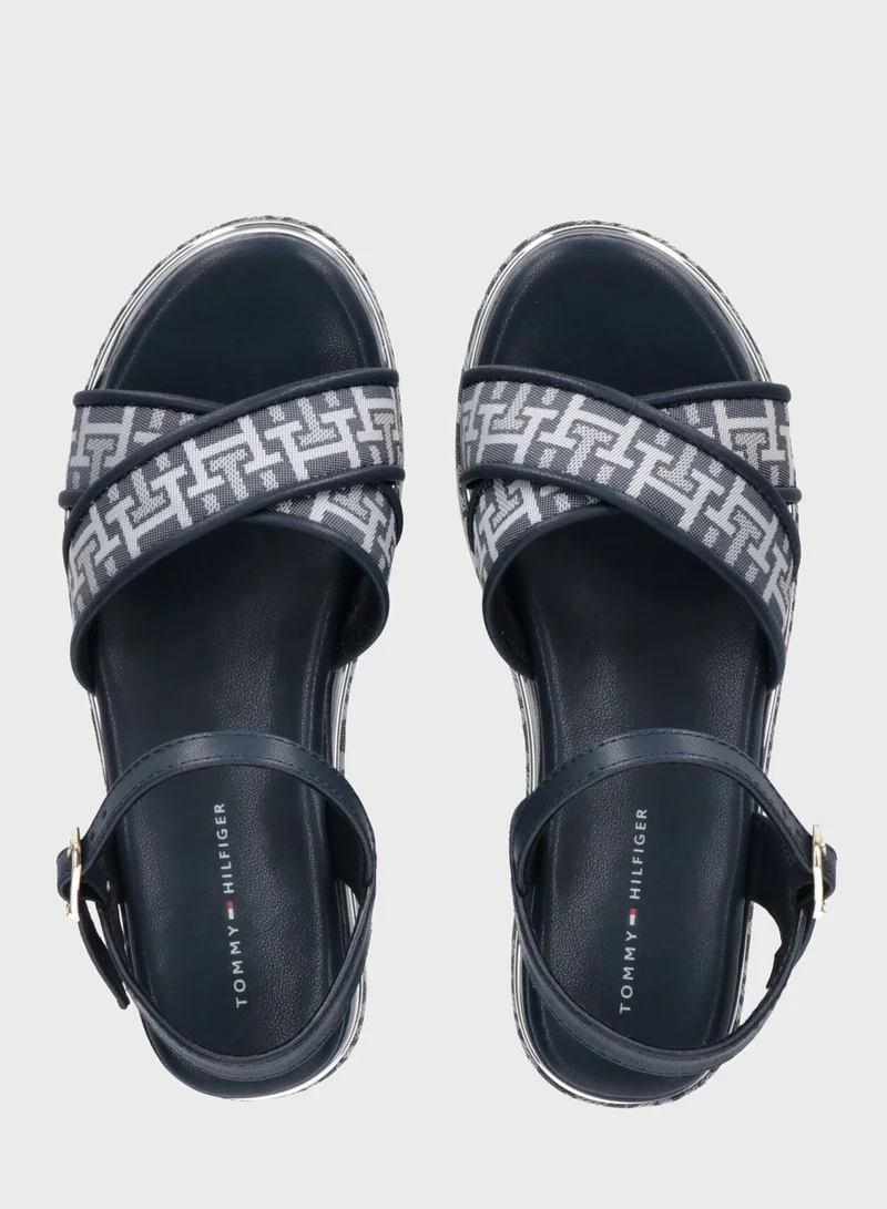 TOMMY HILFIGER Kids Buckle Sandal