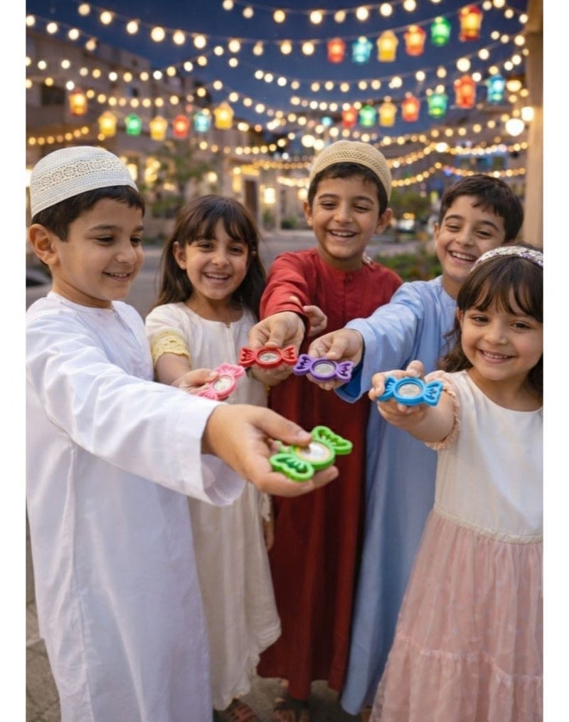 قالب عيدية اموال على شكل حلوى – توزيعات العيد 24 قطعة - Image 4