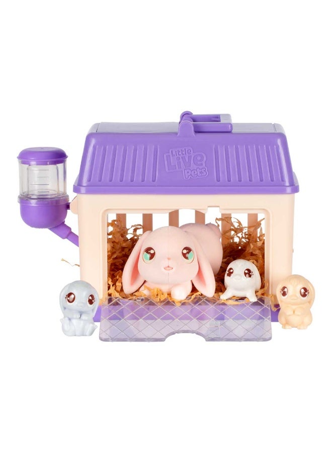 LITTLE LIVE PETS لعبة مجموعة الأرانب الصغيرة المفاجئة من ليتل لايف بيتس س4 - Image 2