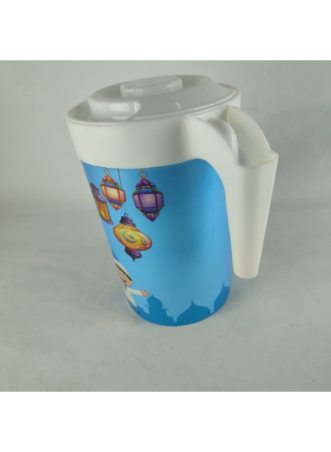 High Quality Large Capacity Ramadan Jug Blue - Image 3