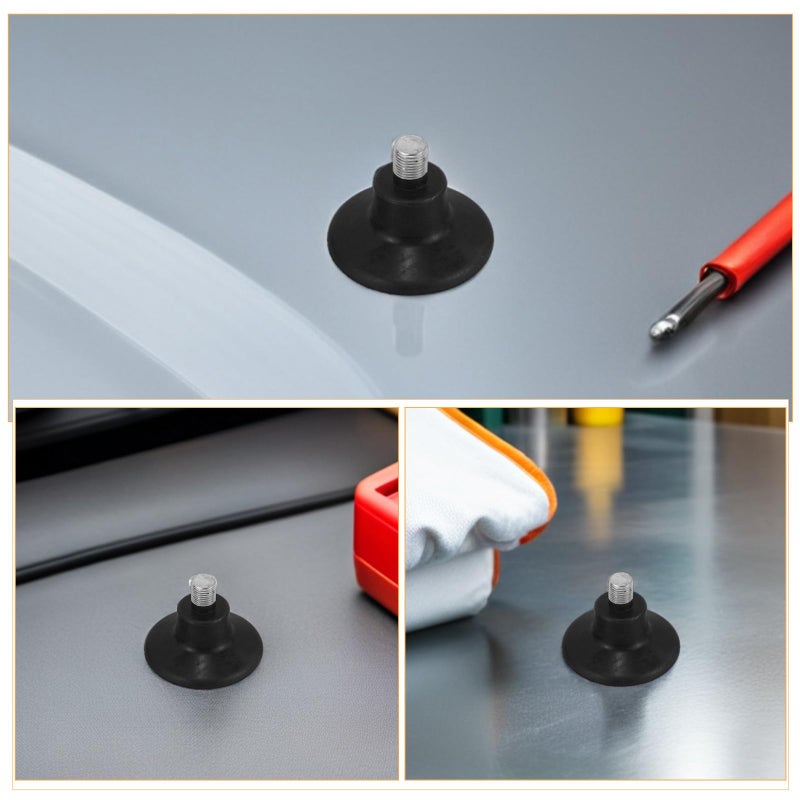 2Pcs Car Dent Puller Suction Cup Kit Auto Body Repair Tool Slide Hammer - Image 4