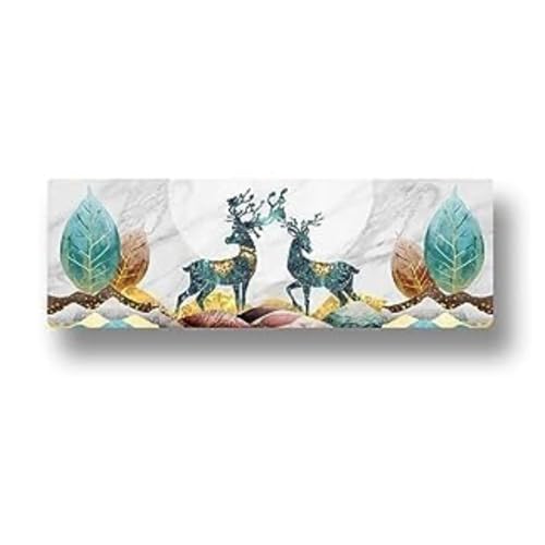 SHREESHANN Printed Air Conditioning Dust Cover,Folding Designer, 38 x 12 x 8 inches, for 1.5 Ton Indoor Split AC Pack of 2 - Image 2