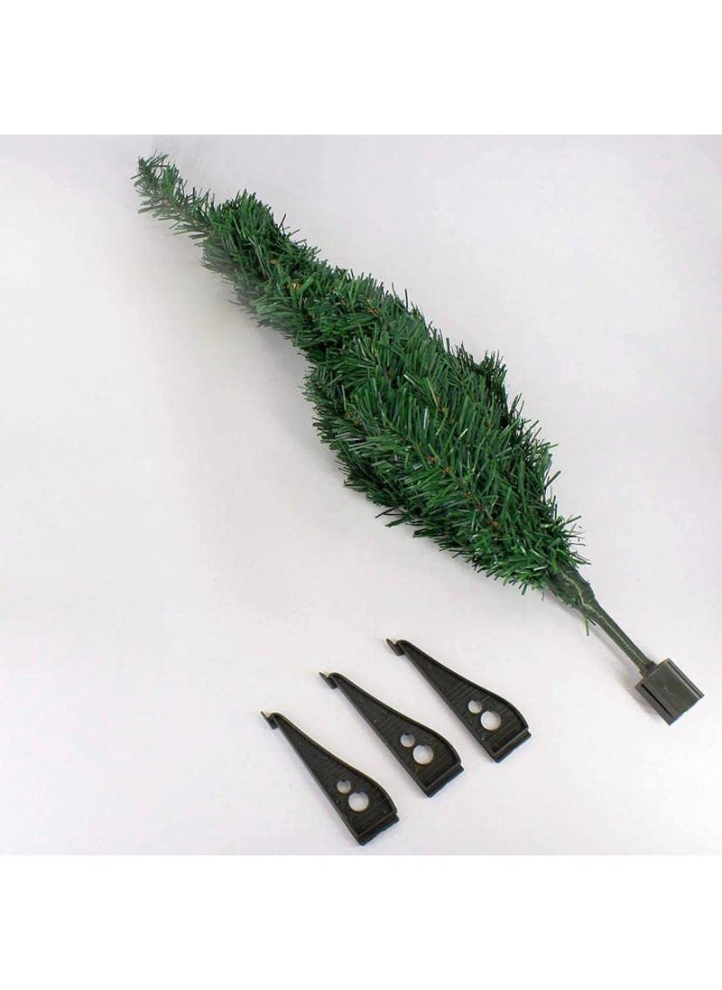 Lazybeee LAZYBEEE 2ft Small Christmas Tree Tabletop Mini Christmas Tree Artificial Xmas Tree with LED String Lights and Mix Design Ornaments  - Image 4