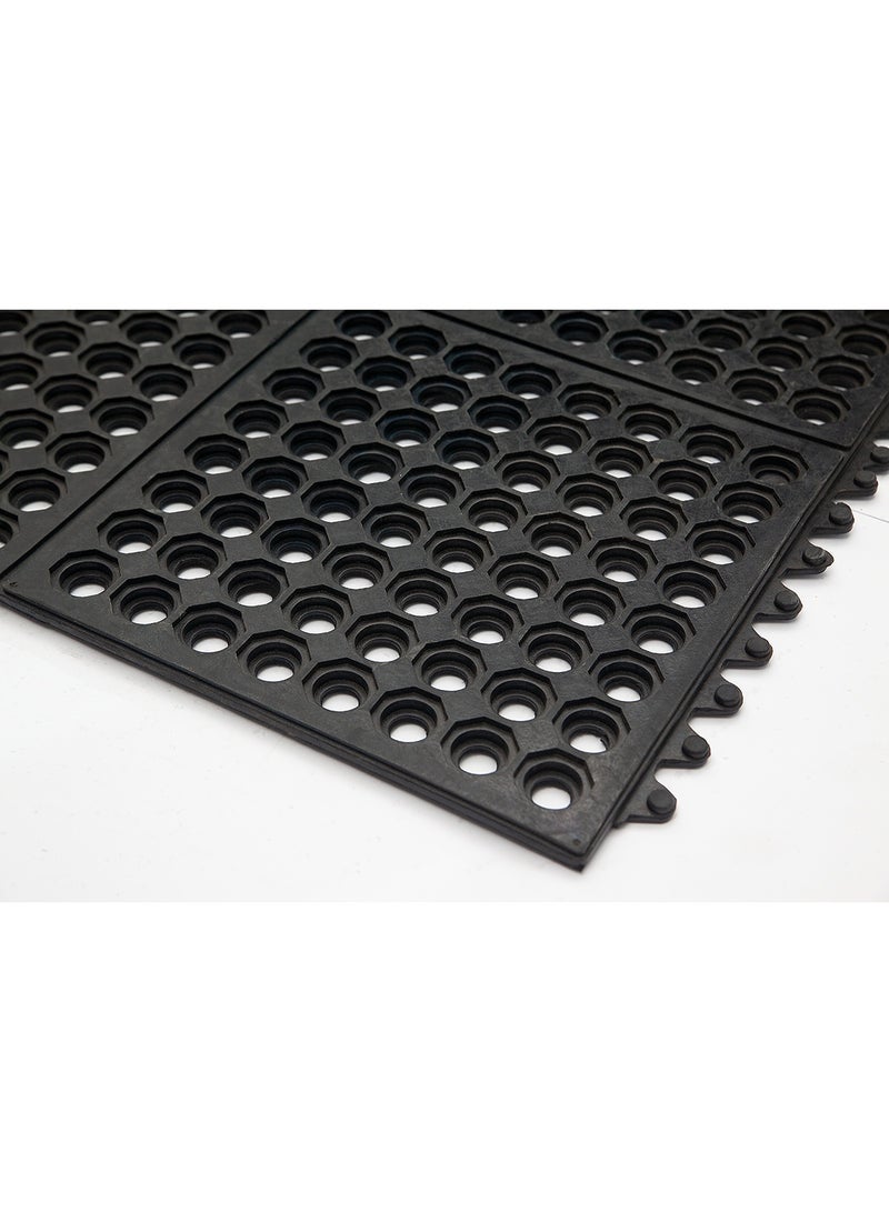 terrain TerraTuf® Link Mat – Heavy-Duty Interlocking Rubber Flooring for Farms, Stables, Kitchens & Industrial Areas – Anti-Slip Base, Simple Clean & Install 36"x36"  - Image 3