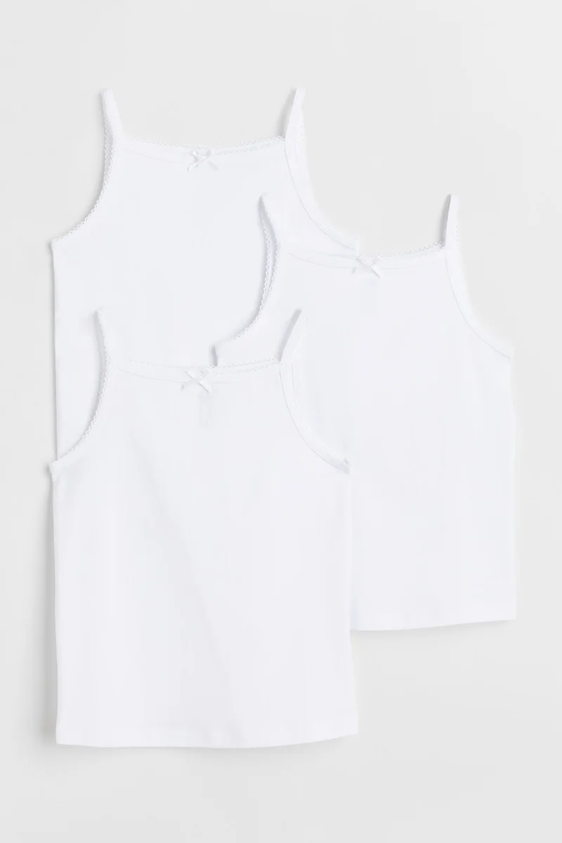 اتش اند ام 3-pack jersey strappy tops