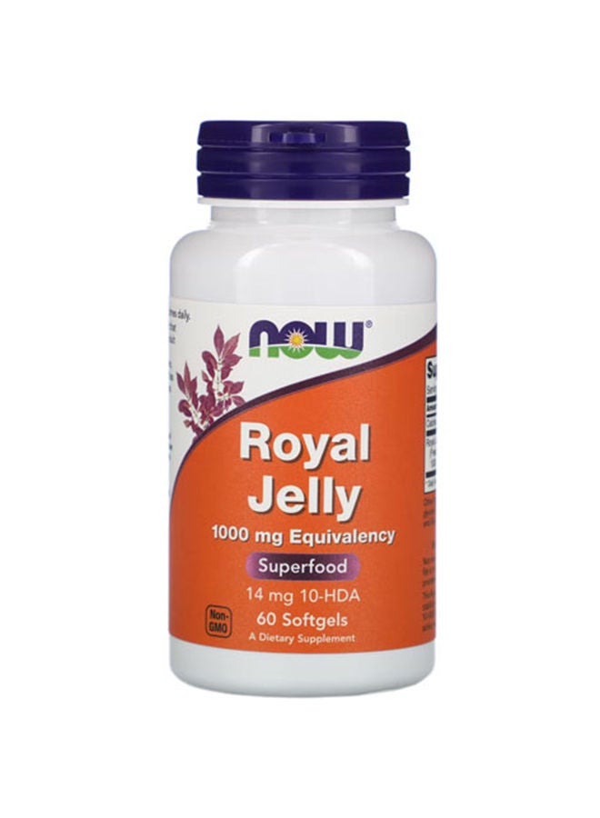 Royal Jelly 1500mg – 60 Softgels