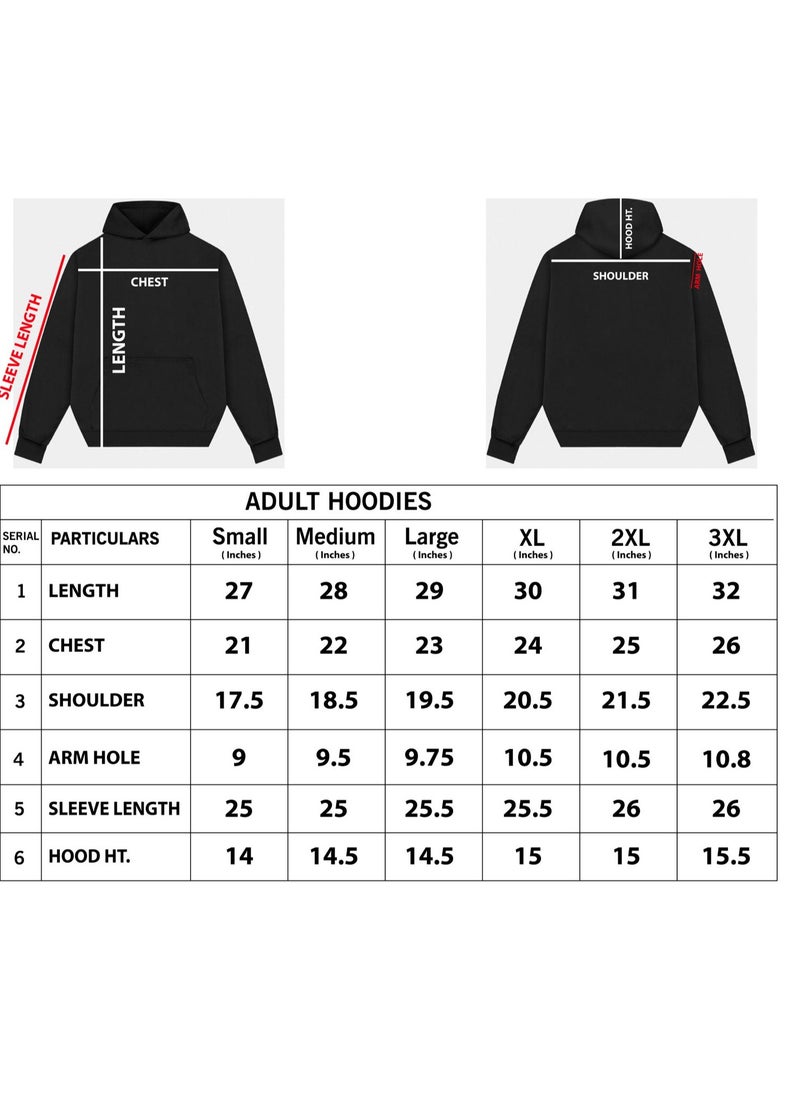 PRINTSHOP4ME - Science Men’s Hoodies - Soft Cotton Pullover Hooded with kangaroo Pockets - Funny Geek Science Hoodies for Men - Image 1