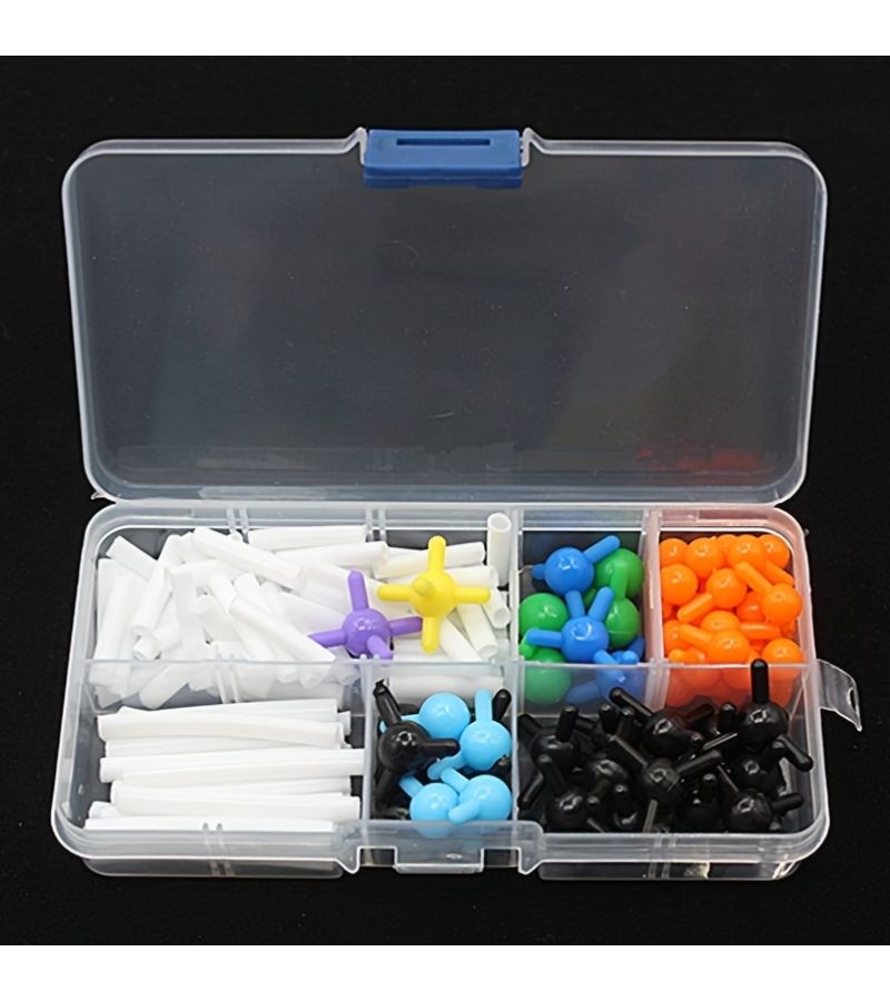 135 Pcs Molecular Model Set DLS 1032 Chemical Structure Models Ball Stick Series 9Mm 0.35 Inch For Beginner Learning - Image 5