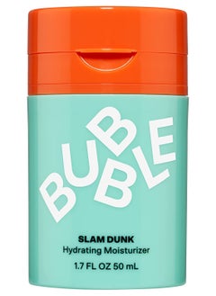 Bubble Bubble Skincare Slam Dunk Hydrating Facial Moisturizer - Natural Aloe Juice + Avocado Oil for Skin Hydration and Blue Light Protection - Daily Face Moisturizer for Sensitive Skin (50ml)  - Image 1