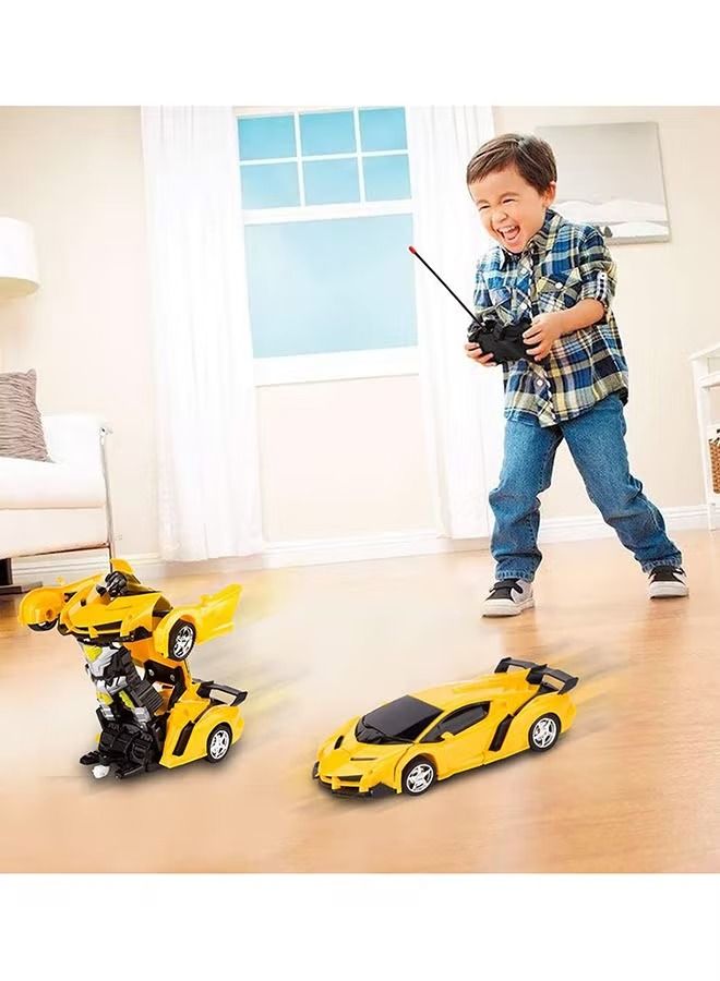 Beauenty 2-In-1 Remote Control Car And Transformation Robot Model Kit - Image 3
