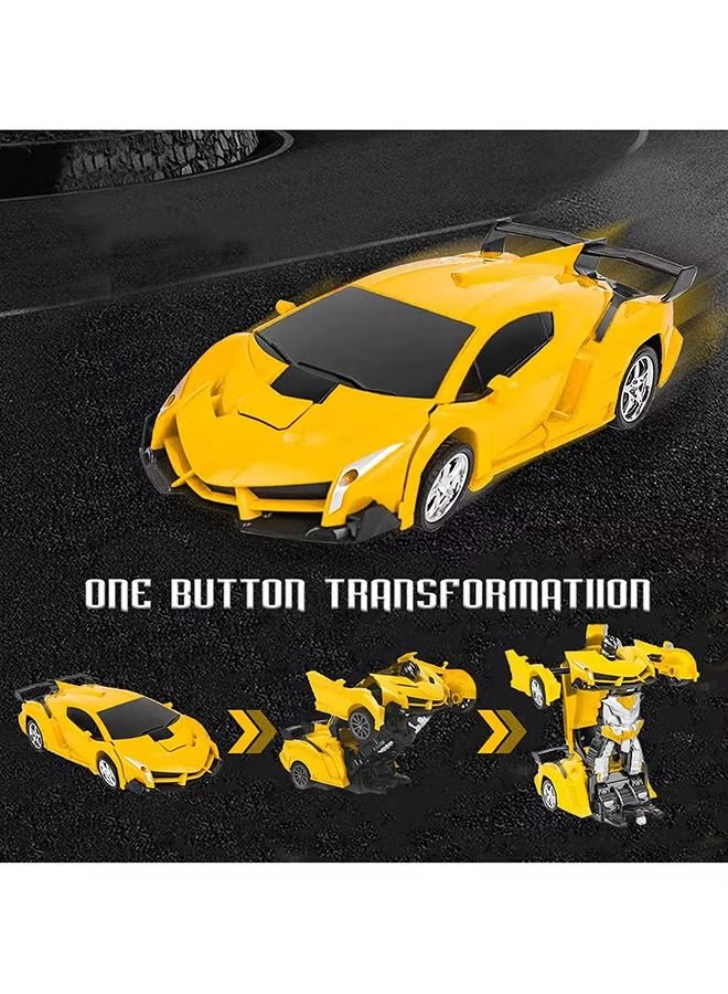 Beauenty 2-In-1 Remote Control Car And Transformation Robot Model Kit - Image 2