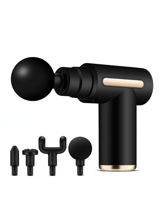 جهاز تدليك صغير محمول قابل لإعادة الشحن بـ 6 سرعات مناسب لاسترخاء الجسم والرقبة بتصميم صغير وأنيق - Image 1