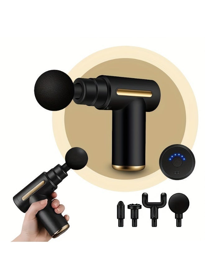 6-Speed Adjustment Rechargeable Portable Mini Massage Equipment Suitable For Body And Neck Relaxation Compact And Elegant Design - Image 2