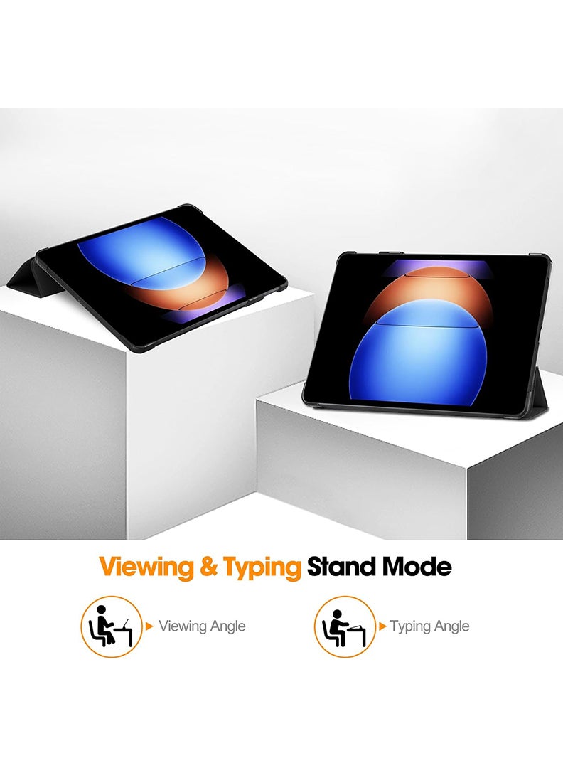 Protective Flip Case For Xiaomi Pad 6S Pro 12.4 With Trifold Stand Auto Wake Sleep Shockproof Cover Marvel