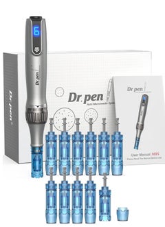 Dr.pen قلم ميكرونيدلنج ألتيما M8S، (7 قطع * 18 دبابيس + 5 قطع * آر نانو)  - Image 1