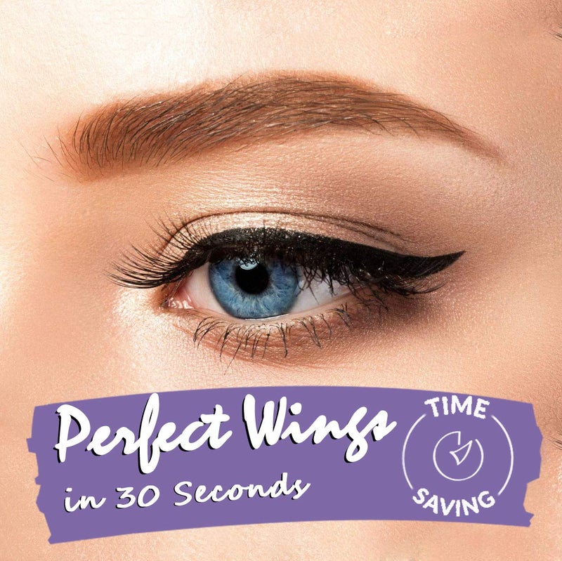 iMethod Eyeliner Stamp 2 Pens Winged Eyeliner Stamp, Perfect Wing Cat Eye Stamp, Long Lasting Liquid Eye Liner, Waterproof & Smudgeproof Makeup - Image 2