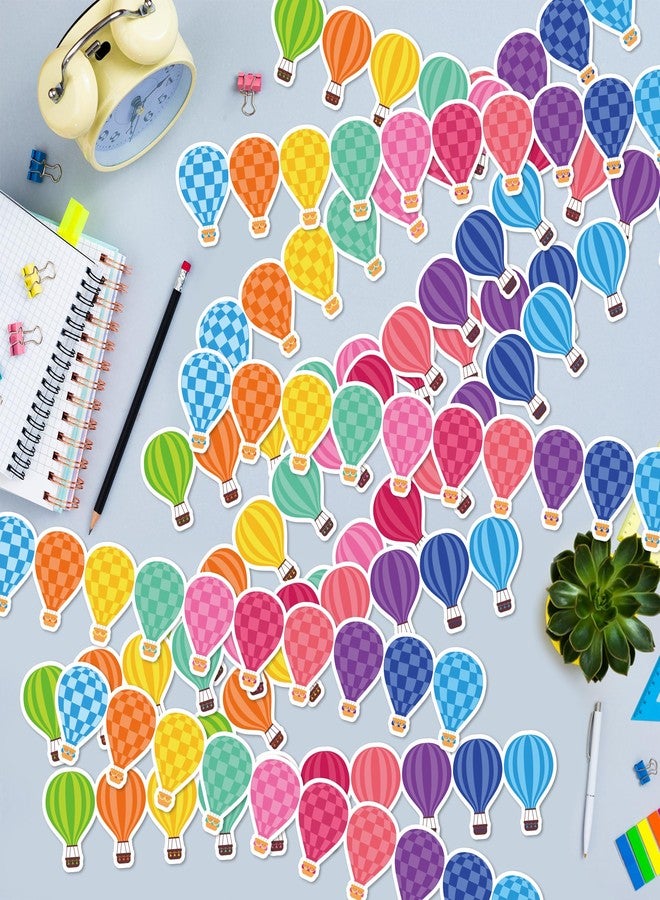 CPicdn 24Pcs Back to School Magnetic Borders for Classroom Whiteboard, Hot Air Balloon Magnetic Bulletin Board Border Strips Chalkboard Trims for Teachers Parents DIY School Office Decoration Supplies - Image 3