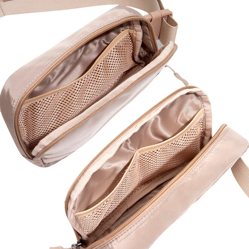 WITROMAN Belt bag Fanny pack crossbody bags for women Everywhere belt bag (Khaki) - Image 5