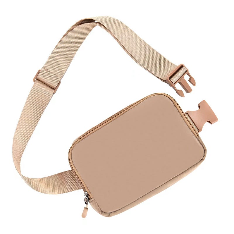 WITROMAN Belt bag Fanny pack crossbody bags for women Everywhere belt bag (Khaki) - Image 1