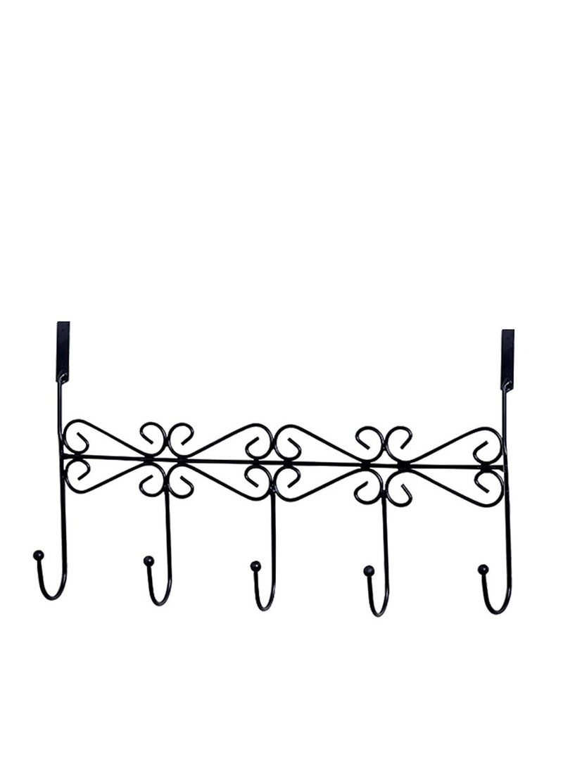 Y&D Metal Door Hanging Black  - Image 1