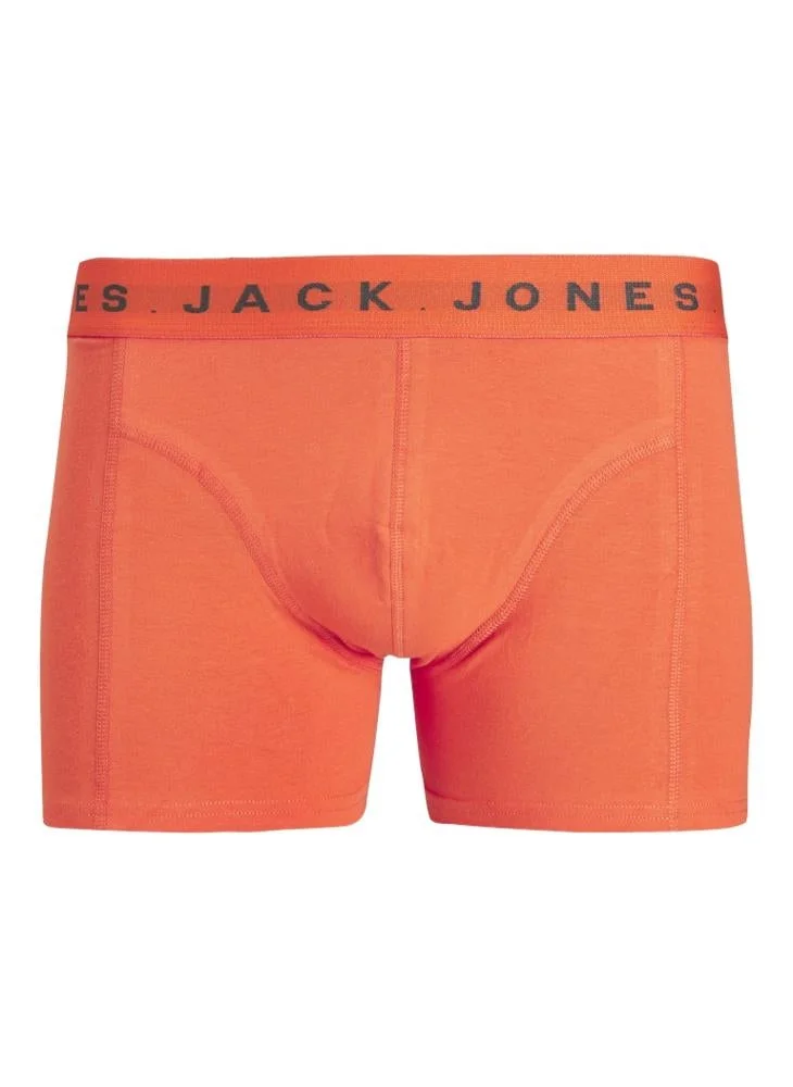 JACK & JONES 3 Pack Jacbennett Solid Trunks
