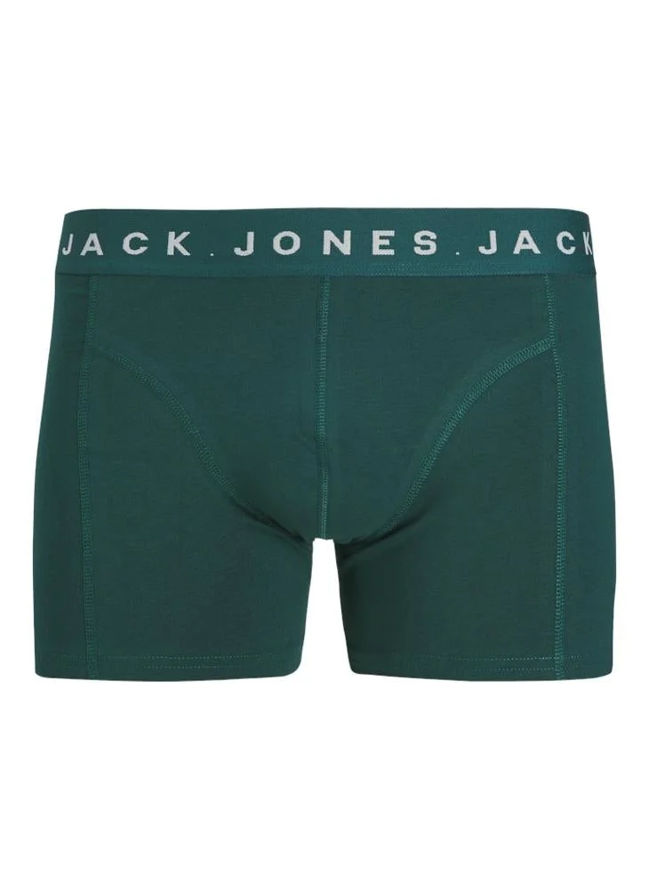 JACK & JONES 3 Pack Jacbennett Solid Trunks