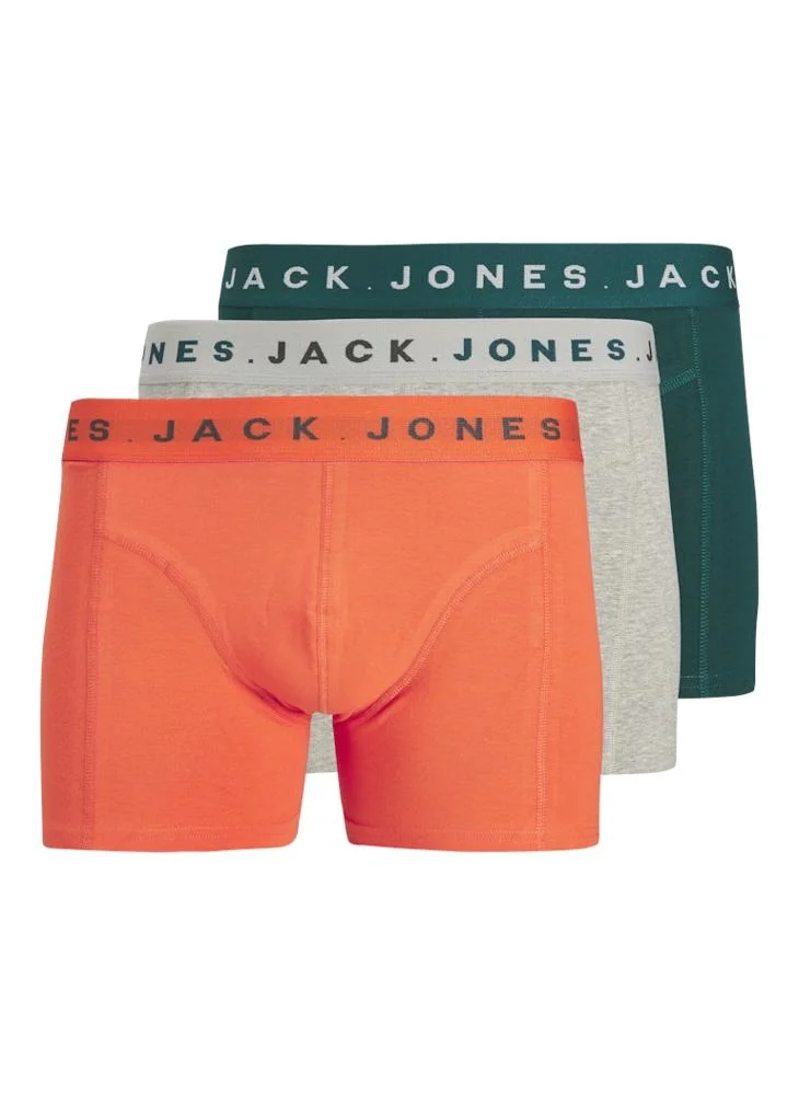 3 Pack Jacbennett Solid Trunks