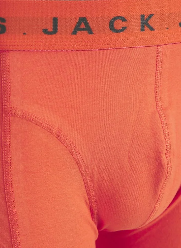 JACK & JONES 3 Pack Jacbennett Solid Trunks