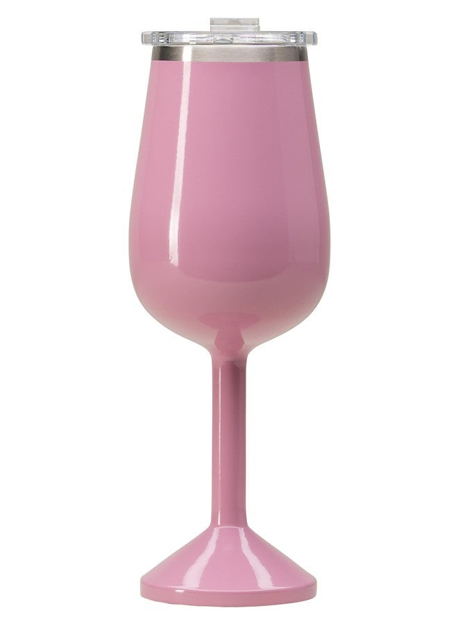 ORCA Vino 15oz | Temperature Insulated Mug, Vacuum Sealed Stainless Steel Wine Glass with Lid, Cup Keeps Drinks Ice Cold or Hot - Dusty Rose - Image 2