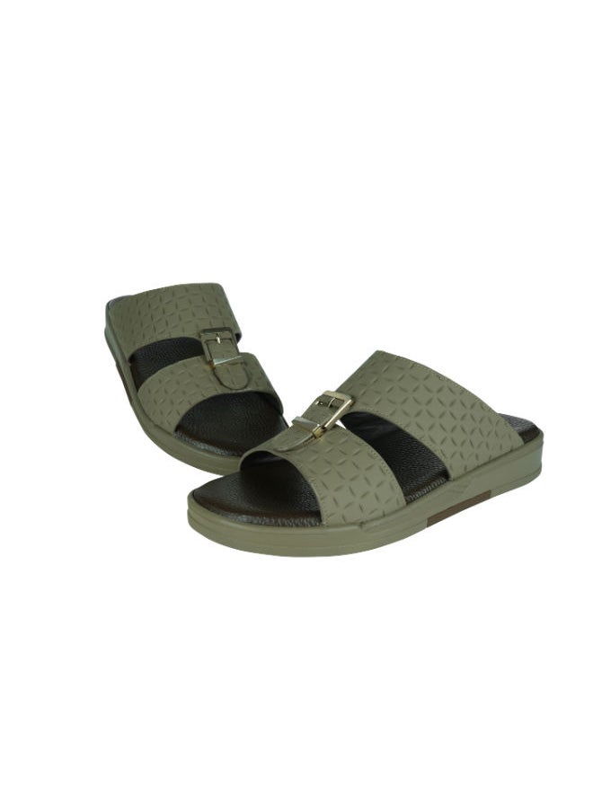 barjeel uno - Barjeel Uno Boys Sandals BBSP1-59 Olive - Image 1