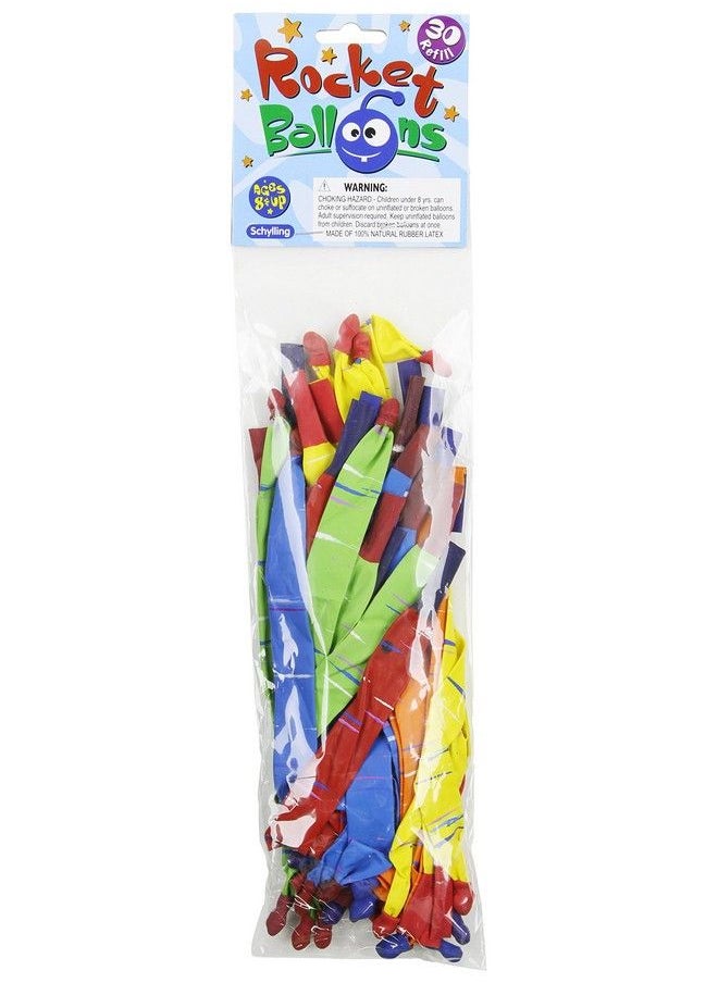 Schylling - Rocket Balloon 30Refill - Image 1