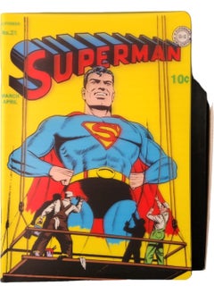 Superman Comic Book 26X18.5 Lined 40 Sheets Notebook