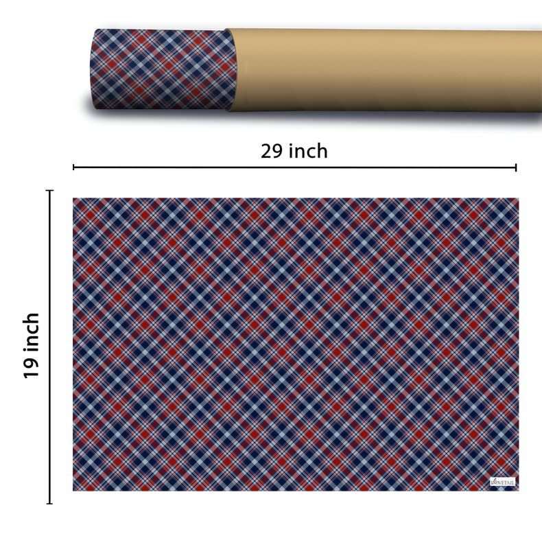 Dovetail Mistle Toe Gift Wrapping Paper Sheet Pack of 6 - Image 3