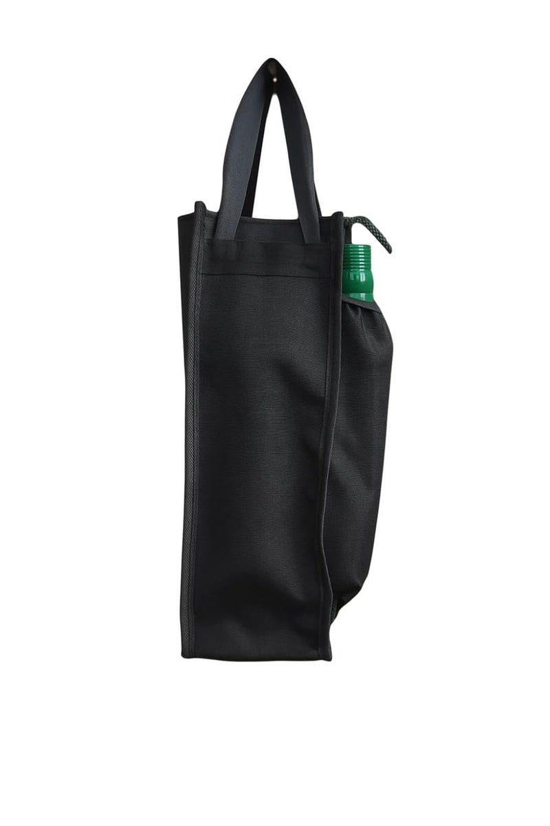 Aklima 2-Litre Water Bottle & Umbrella Carrier Bag | Carry Umbrella and Water Bottle with Handle | Eco-Friendly Bottle and Umbrella Cover for School,Office,Travel,Hiking,Gym,Picnic & Daily Use(Black) - Image 2