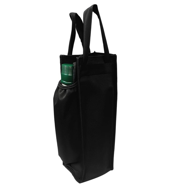 Aklima 2-Litre Water Bottle & Umbrella Carrier Bag | Carry Umbrella and Water Bottle with Handle | Eco-Friendly Bottle and Umbrella Cover for School,Office,Travel,Hiking,Gym,Picnic & Daily Use(Black) - Image 1