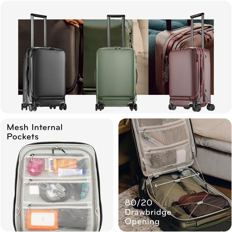 Peak Design Roller Pro Carry-On - Sage - Image 3