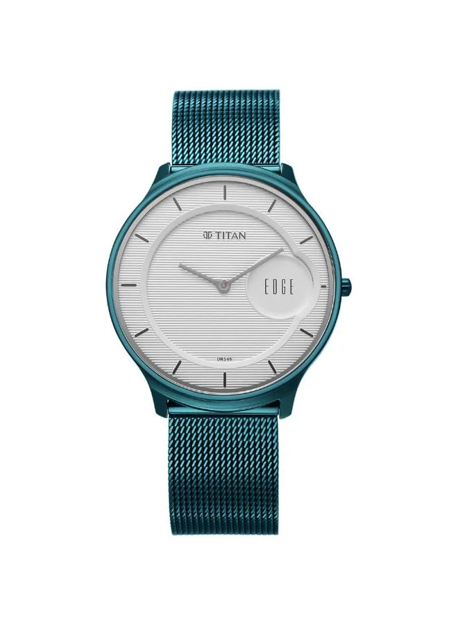 تيتان Men's Stainless Steel Analog Watch 1843QM08 - 36 mm