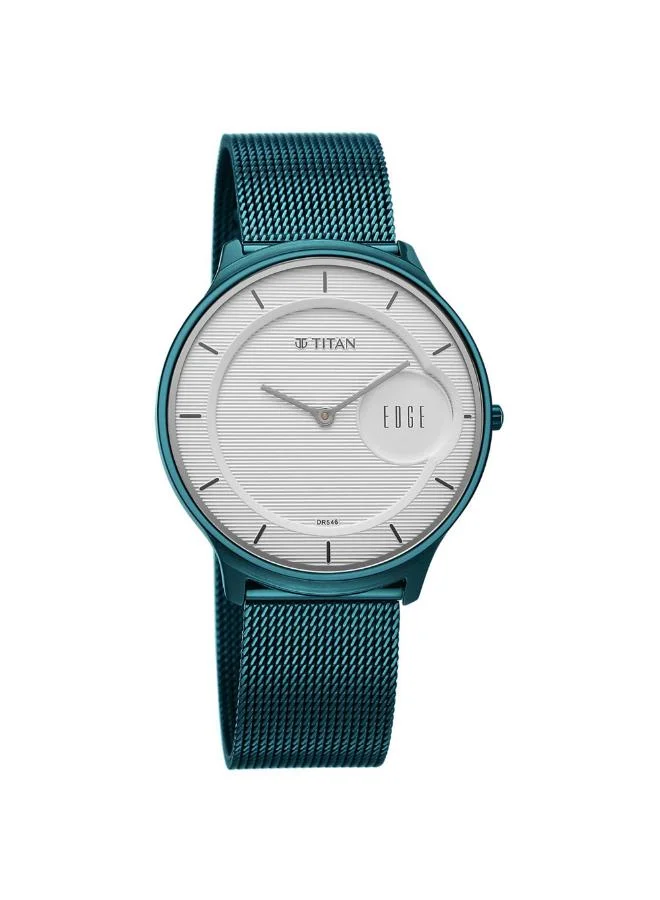 تيتان Men's Stainless Steel Analog Watch 1843QM08 - 36 mm