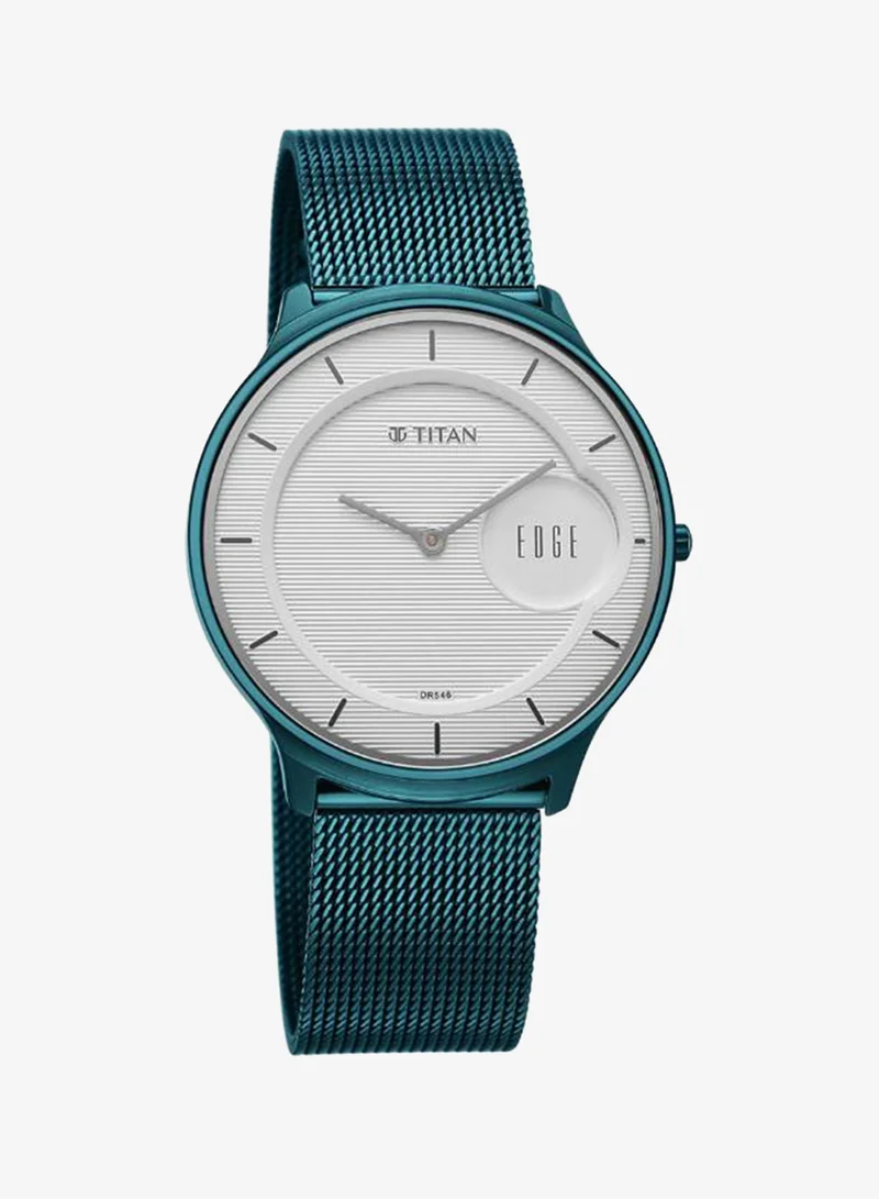 تيتان Men's Stainless Steel Analog Watch 1843QM08 - 36 mm