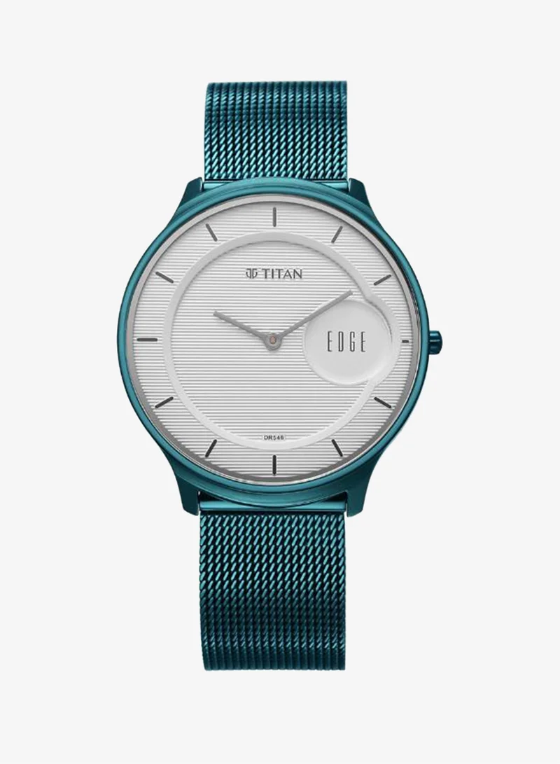 تيتان Men's Stainless Steel Analog Watch 1843QM08 - 36 mm