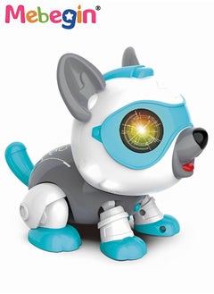 Voice Control Dog Toy, DIY Magic Pet Dog Set with A Bone, Interactive Smart Robot Puppy with Light and Sounds, Walking Animals Toy, Parent-child Interactive Toys, 2 AA Batteries Required(Not Included) - pzsku/Z4C694F755480B03894EAZ/45/_/1712565298/d3ed6248-17ae-49ec-8af3-b447149a1fb1