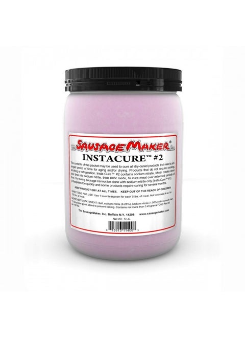 Insta Cure #2 (Prague Powder 2) - Curing Salt For Sausage And Meat - 5 Lbs. - The Sausage Maker