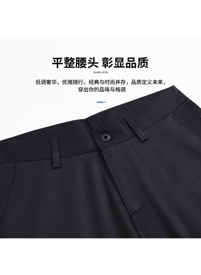 FOLUNSI men's Pants 25 Summer Comfort Casual Trousers Everyday Versatile Straight Leg Pants - Image 5