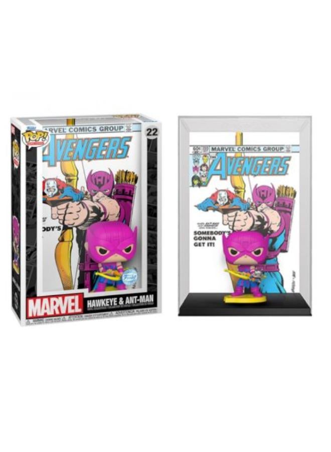 Funko Pop Comic Cover! Super Heroes : Marvel - Avengers - Hawkeye & Antman (Exc) - Image 2