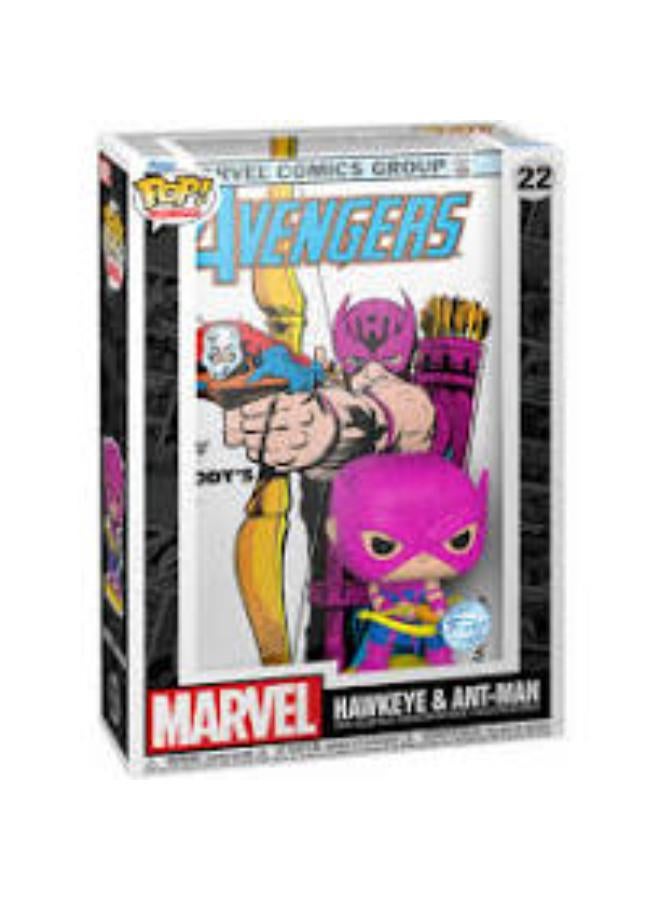 Funko Pop Comic Cover! Super Heroes : Marvel - Avengers - Hawkeye & Antman (Exc) - Image 1