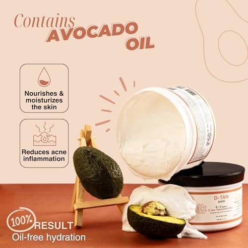 Cocowalk Professional D-Tan Face Pack for Tan Removal - 500gm | D-Tan Mask | Suitable for All Skin Types | 2in1 Formula D-Tan + Nourishing | Enriched with Vitamin E & Avocado Oil - Image 3